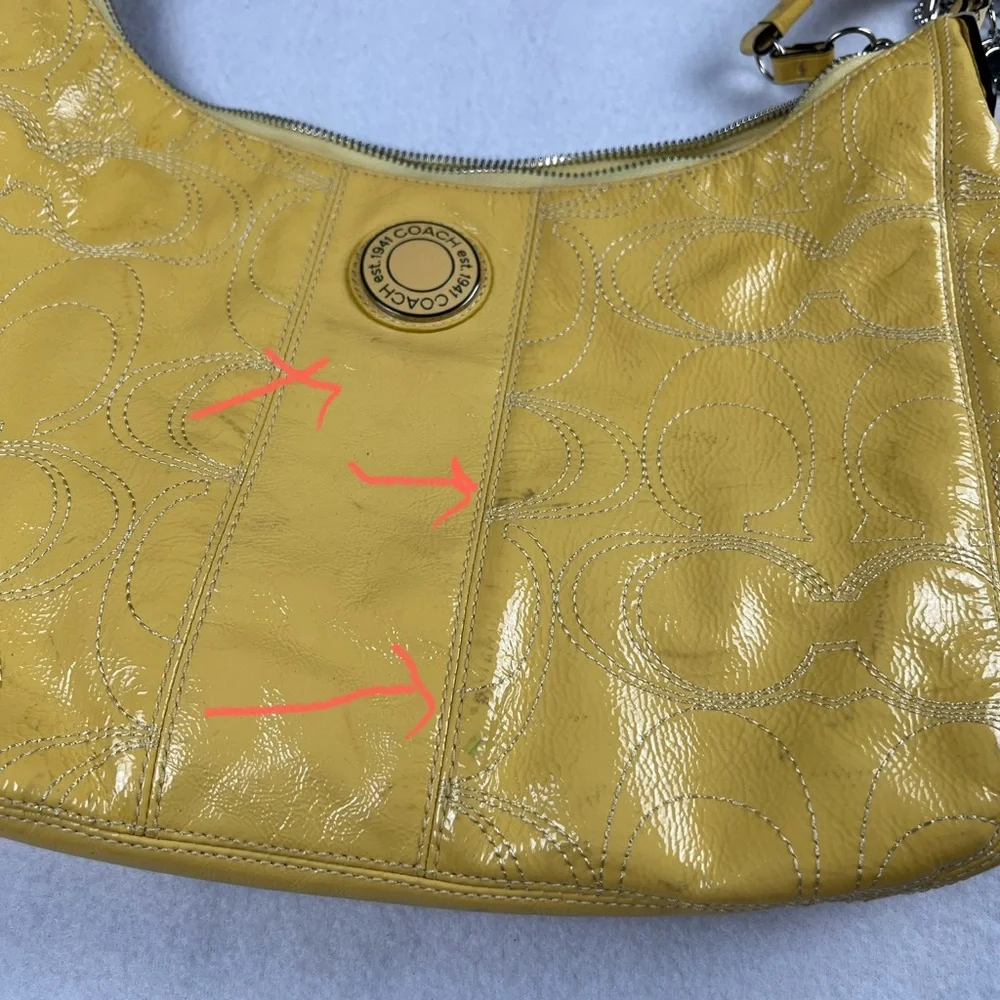 Coach‎ Women's Y2k Hobo Bag Yellow